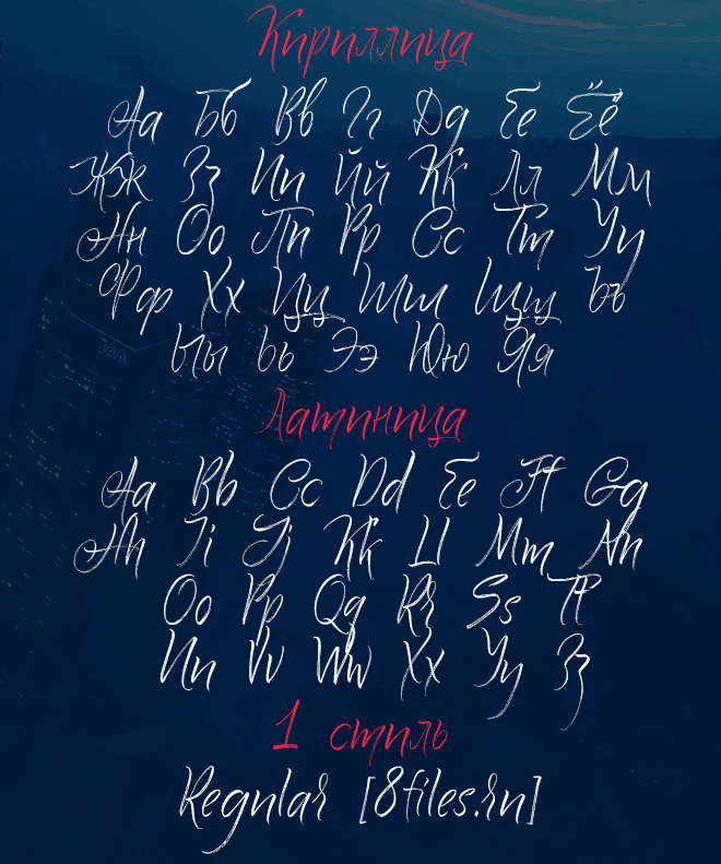 Шрифт Quick Snack поддерживает Кириллицу и Латиницу скачать бесплатно 8files.ru